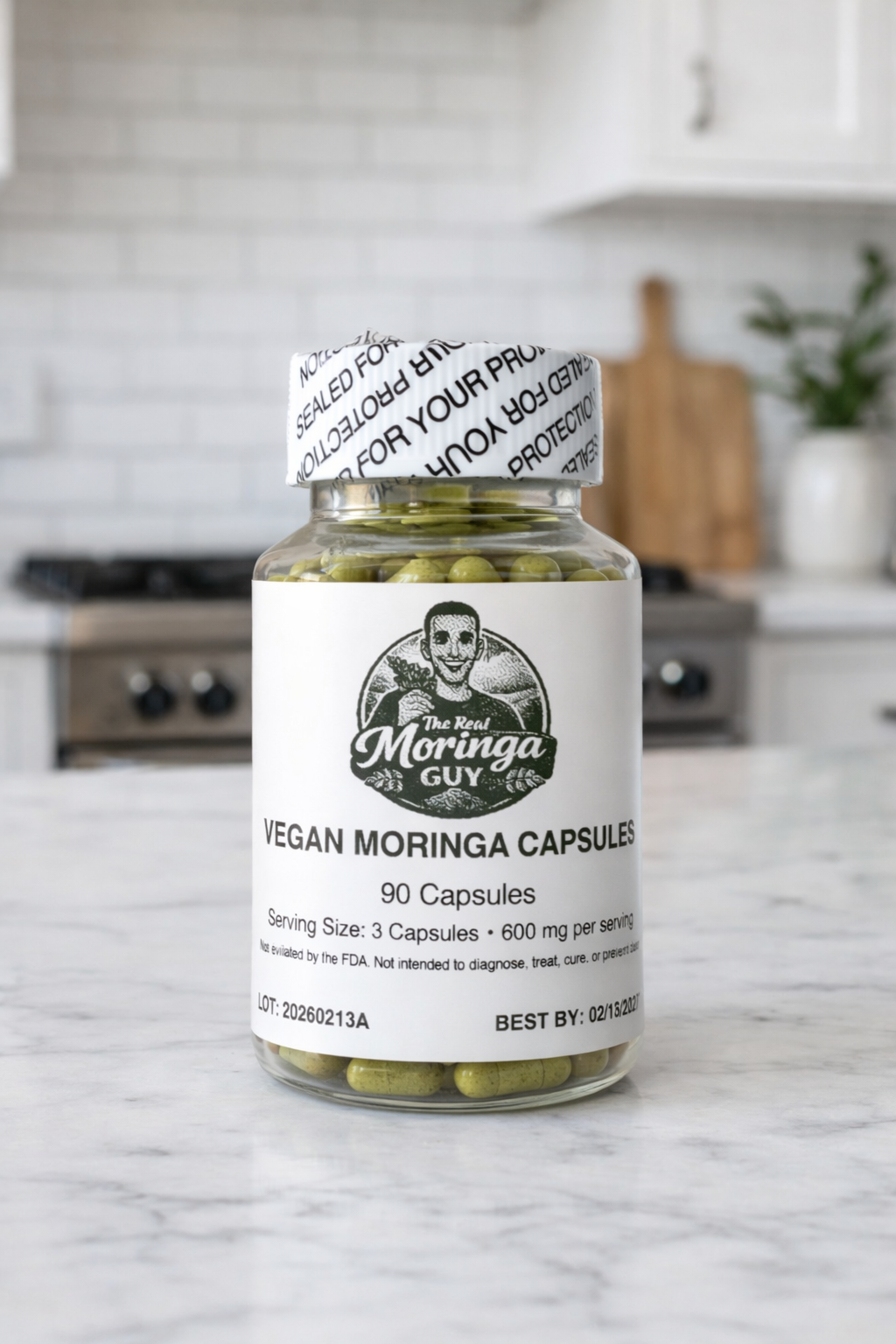 90 Vegan Moringa Capsules